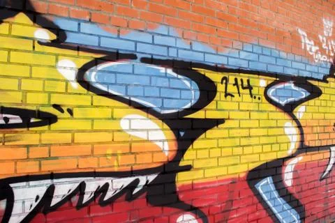 Graffiti. Stock Photos