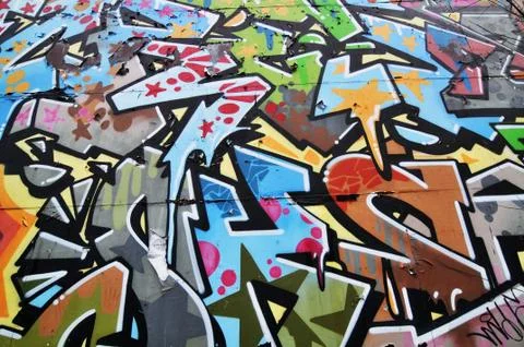 Graffiti Foto stock