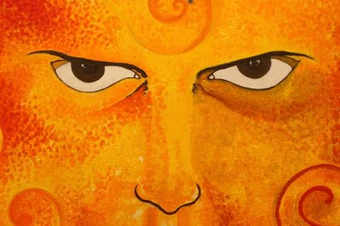 Graffiti on rome's wall Stock Illustration