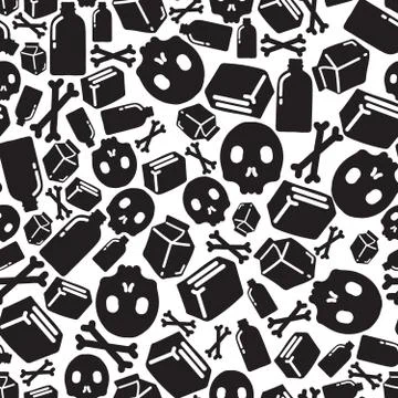 Graffiti seamless pattern Stock Illustration