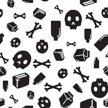 Graffiti seamless pattern Stock Illustration