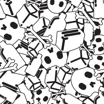 Graffiti seamless pattern Stock Illustration