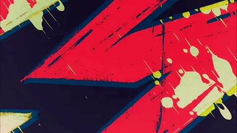 Graffiti Shock Loop Funky Zap Motion Background Stockbeeldmateriaal 315166048