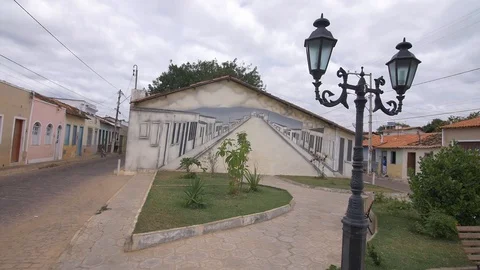 Graffiti in small village Video stock 128079961