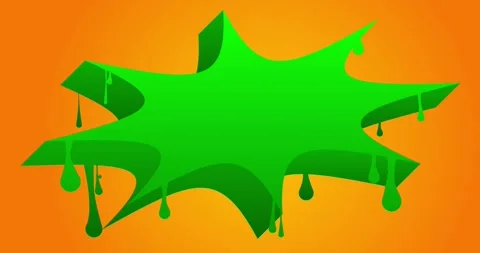 Graffiti Speech Bubble on yellow Stock Footage 335344151