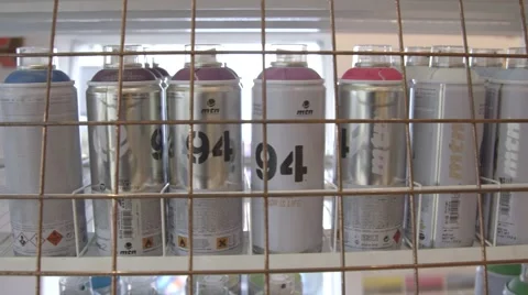 Graffiti Spray Can Stock Footage 59415822
