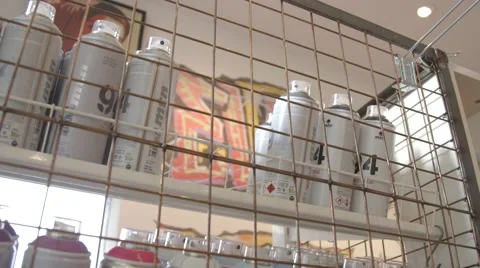 Graffiti Spray Can Stock Footage 59416554