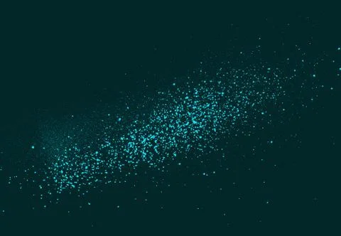 Graffiti sprayed background in blue over black Stock Illustration