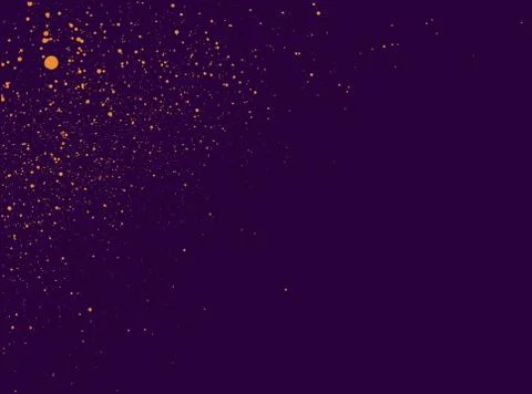 Graffiti sprayed speckled bacground in purple orange Stock Illustration