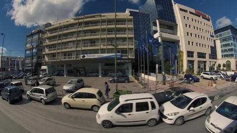 Graffiti Streets of Greece Stock Footage 87120579