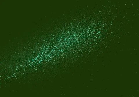 Graffiti tiny specles sprayed in green tones Stock Illustration