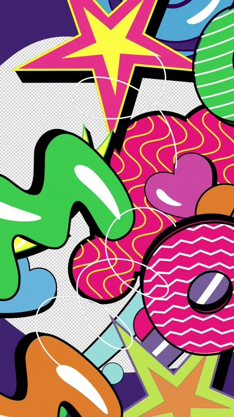 Graffiti transition on a transparent alpha channel background Stock Footage 332502030