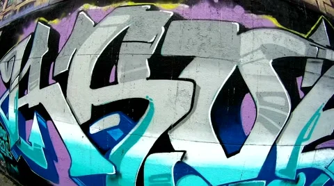 Graffiti video vol. 1 動画素材 68962686