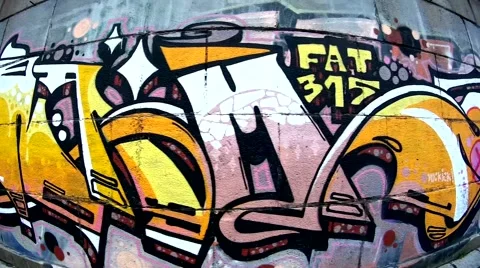 Graffiti video vol. 3 Stock-Footage 68962684