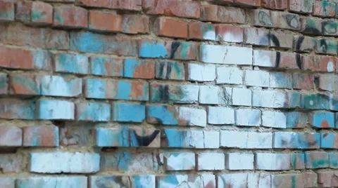 Graffiti Wall Background Video stock 33793387
