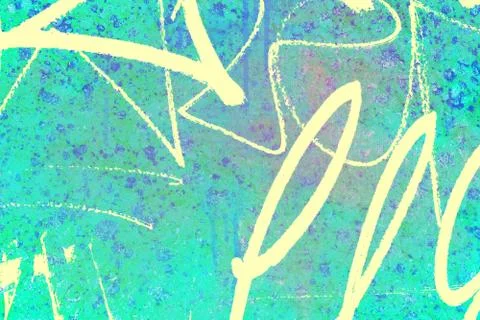 Graffiti, wall, background, with a specific texture, color Stock Photos
