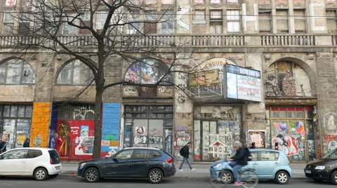 Berlin Wall Graffiti Stock Video Footage | Royalty Free Berlin Wall