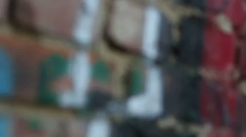 Graffiti Wall Stock Footage 33793268