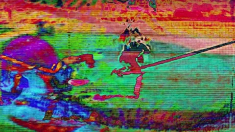 Graffiti on a wall Видео 157865363