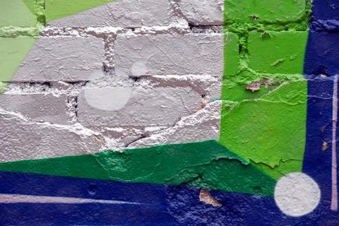 Graffiti wall Stock Illustration