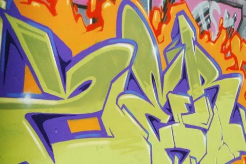 Graffiti wall Stock Photos