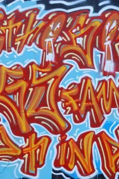 Graffiti wall Stock Photos
