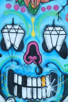 Graffiti wall Stock Photos