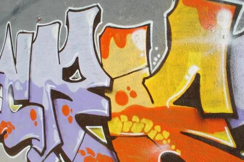 Graffiti wall Stock Photos