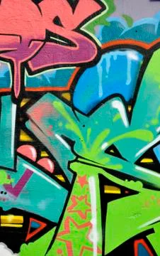 Graffiti wall Stock Photos