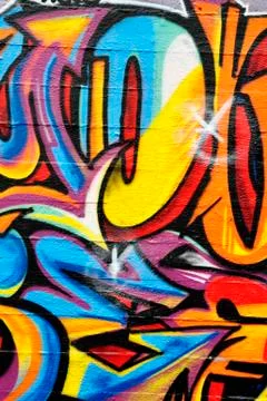 Graffiti wall Stock Photos