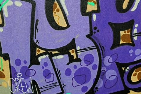 Graffiti On Wall Stock Photos