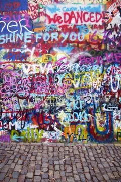 Graffiti wall Stock Photos