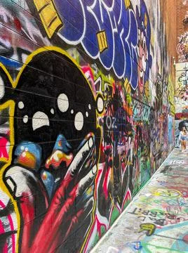 Graffiti wall Stock Photos