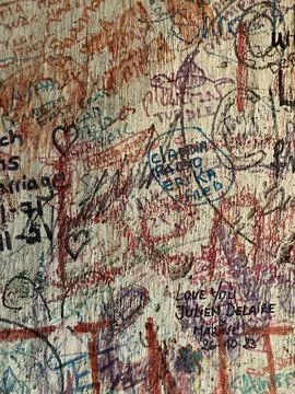 Graffiti on the wall Stock Photos