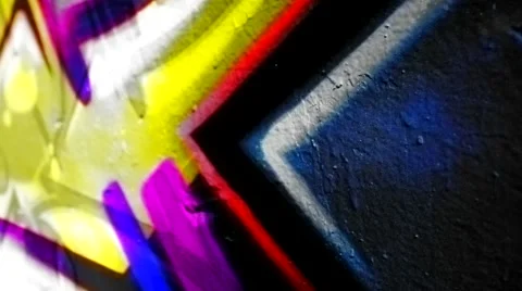 Graffiti on the wall_close to original Stock Footage 49672940