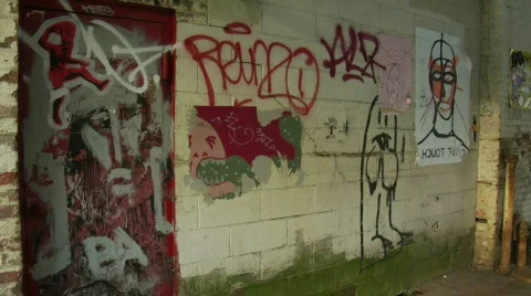 Graffiti1 nyc Stock Footage 156361