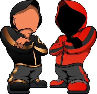 Graffitiartist Stock Illustration