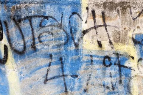 Graffitti graffitti an einer Wand Copyright: xZoonar.com/angetax 5136424  写真素材