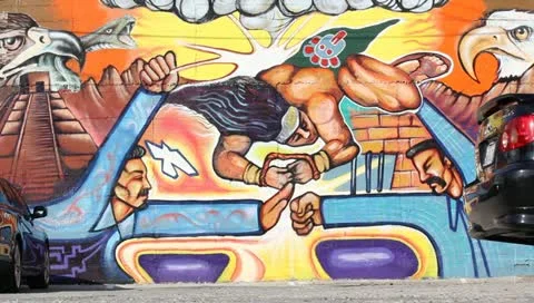 Graffitti Los Angeles Stock Footage 11372873