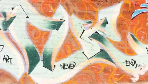 Graffitti Los Angeles Stock Footage 11372923