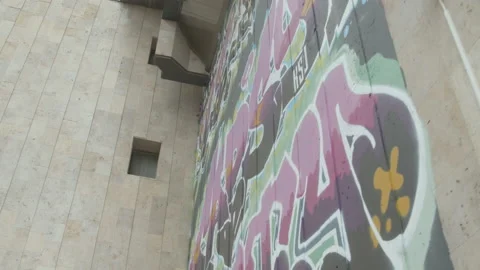 GraffityWall Stock Footage 166078898