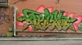 Grafitti tags. Two shots. HD Footage