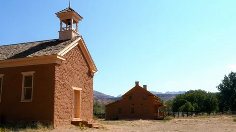 Grafton Ghost Town, UT Stock Footage 93642859