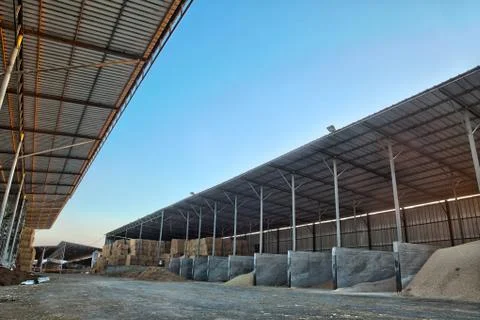 Grain barn Stock Photos