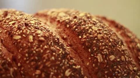 Grain bd CU pan left plastic in shot Stock Footage 9453605