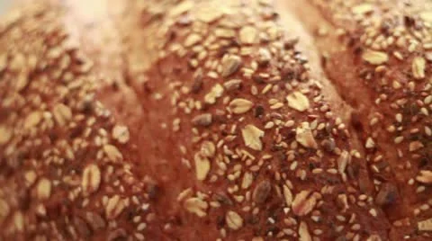 Grain bd CU pan right 4 Stock Footage 9452583