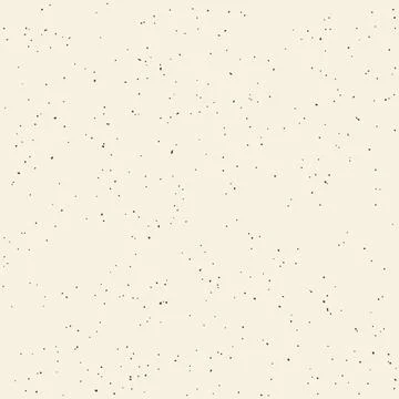 Grain craft grunge surface design. Cream color repeating speckles. Stock Illustration