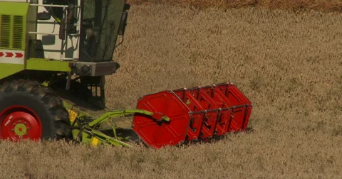Grain Crops Harvest Stock Footage 58480693