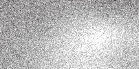 Grain distressed gradient texture background. Vector dotwork monochrome pattern. 스톡 일러스트