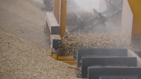 Grain drying technology Stock-Footage 200500922